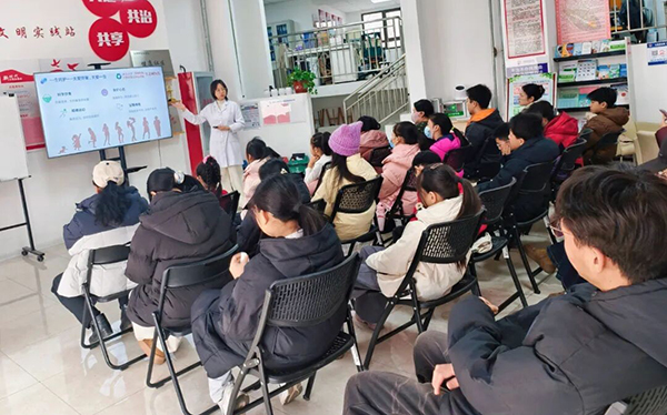 党建引领强服务，生态城医院把“健康课堂”搬到群众家门口